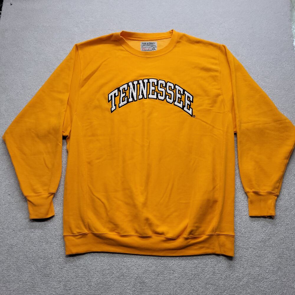 Tennessee Volunteers Men's XXL Orange Heavyweight Crewneck Steve & Barry's